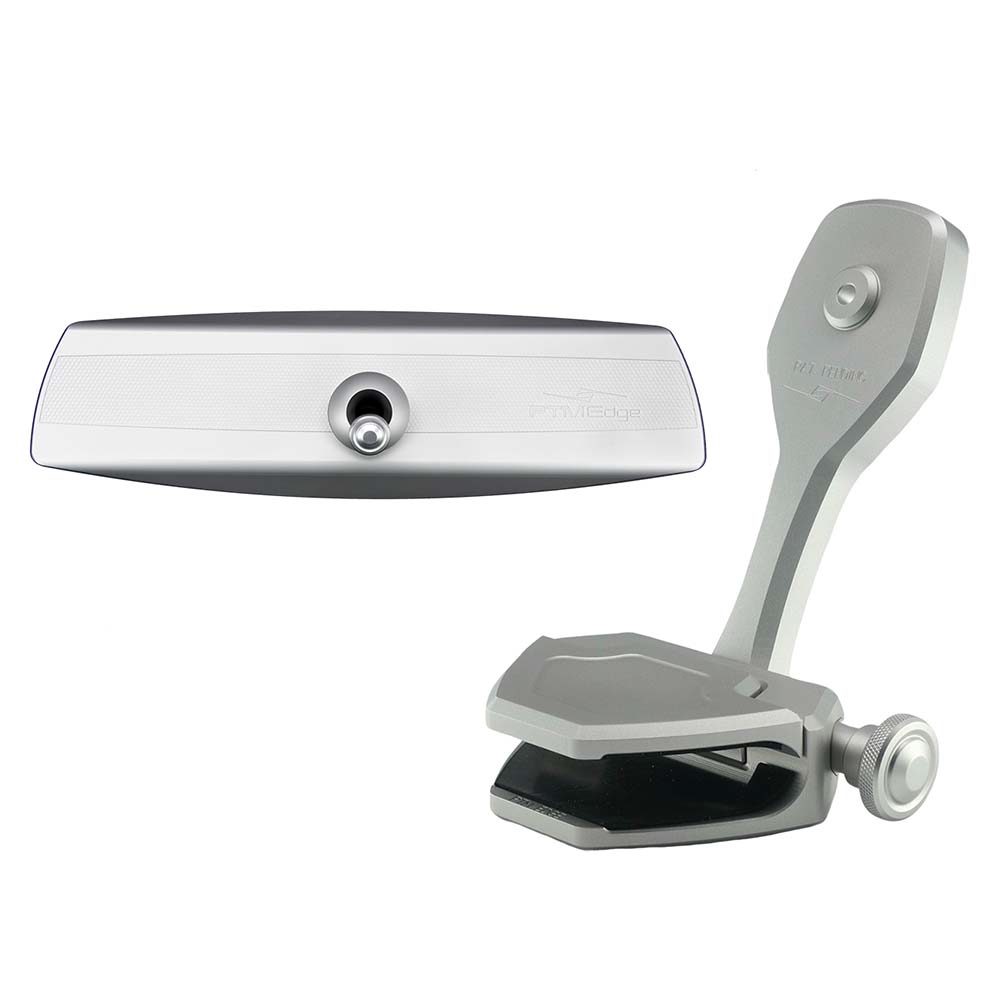 PTM Edge Mirror/Bracket Kit w/VR-140 Elite Mirror ZXR-300 (Silver) [P12848-1300TEBCL] - Houseboatparts.com