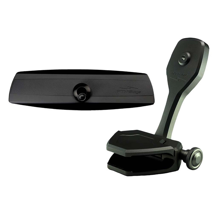 PTM Edge Mirror/Bracket Kit w/VR-140 Elite Mirror ZXR-300 (Black) [P12848-1300TEBBK] - Houseboatparts.com