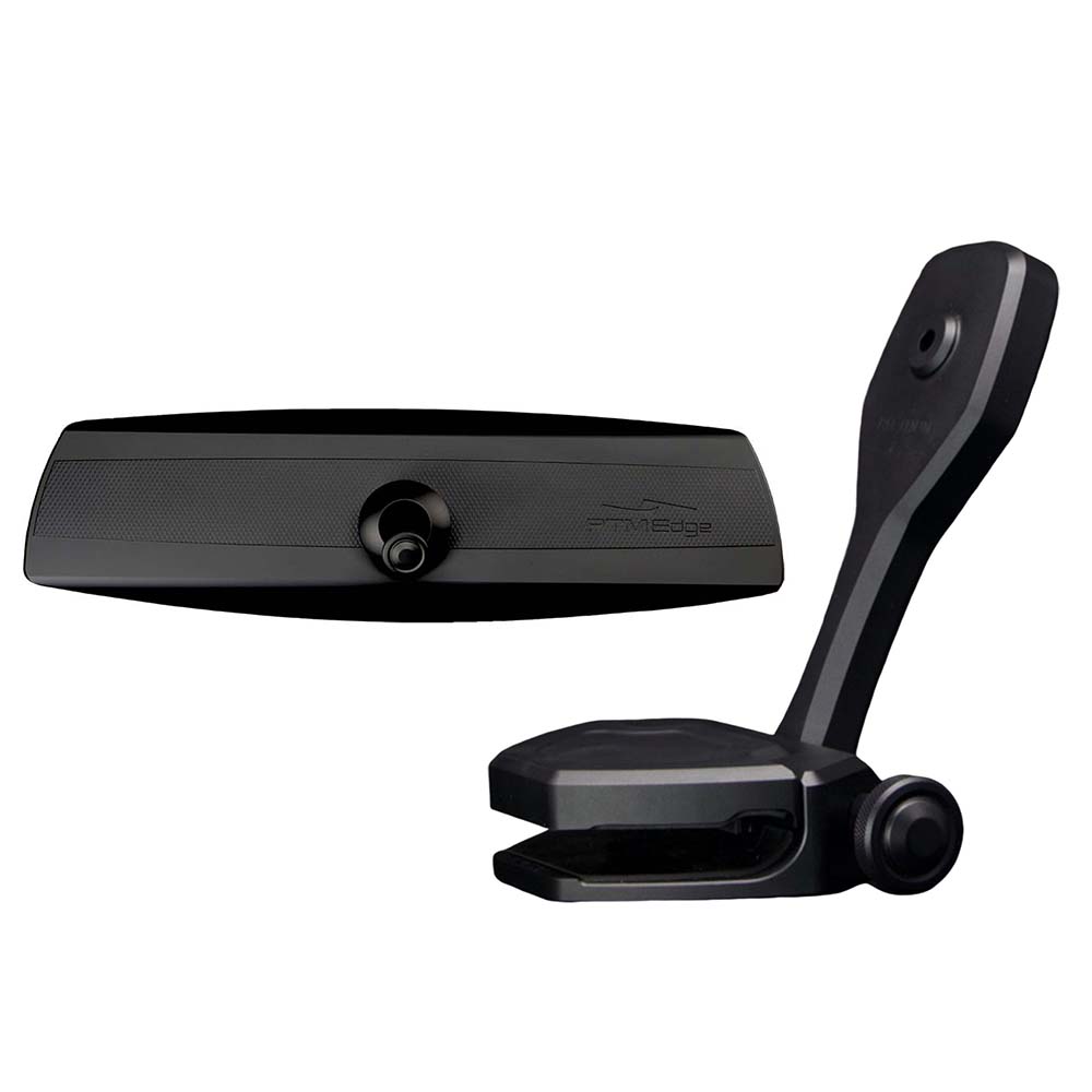 PTM Edge Mirror/Bracket Kit w/VR-140 Elite Mirror ZXR-360 (Black) [P12848-1360TEBBK] - Houseboatparts.com