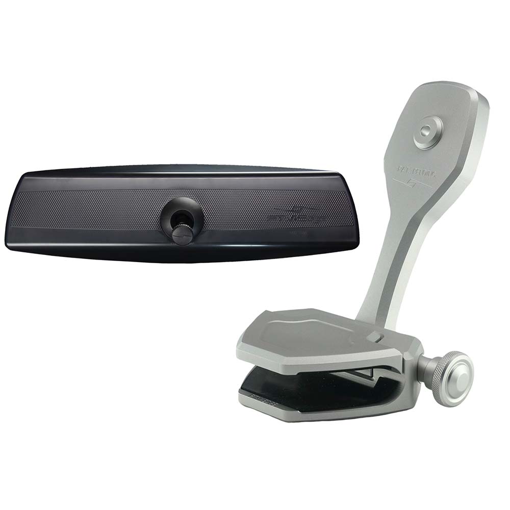 PTM Edge Mirror/Bracket Kit w/VR-140 PRO Mirror ZXR-300 (Silver) [P12848-2300TEBCL] - Houseboatparts.com