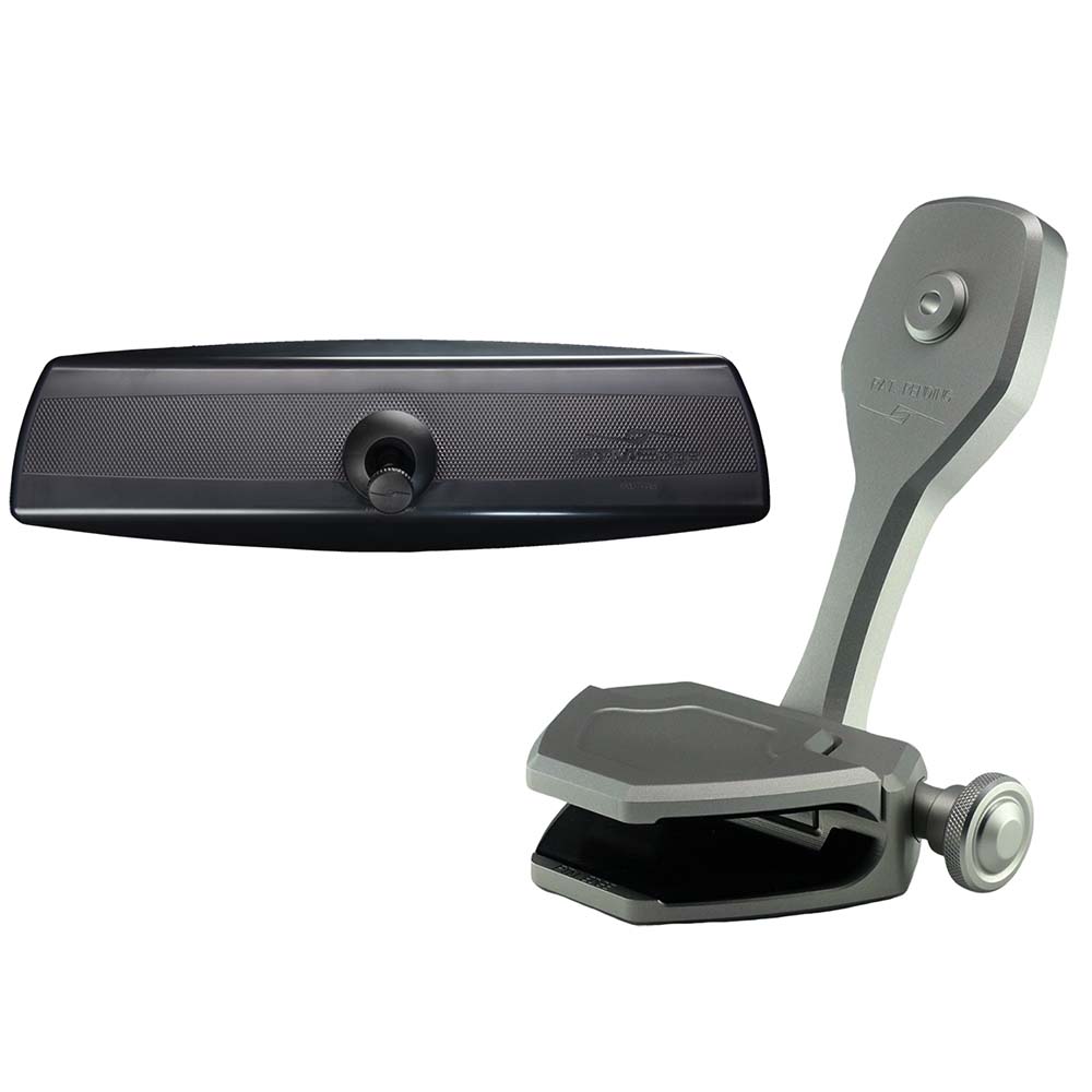 PTM Edge Mirror/Bracket Kit w/VR-140 PRO Mirror ZXR-300 (Titanium Grey) [P12848-2300TEBGR] - Houseboatparts.com