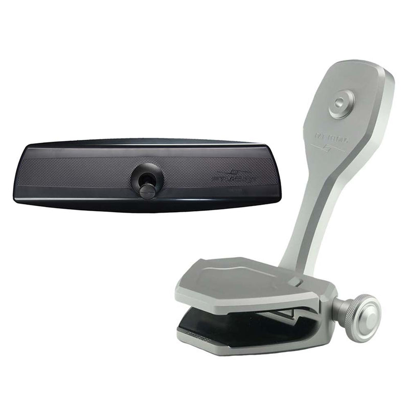 PTM Edge Mirror/Bracket Kit w/VR-140 PRO Mirror ZXR-360 (Silver) [P12848-2360TEBCL] - Houseboatparts.com