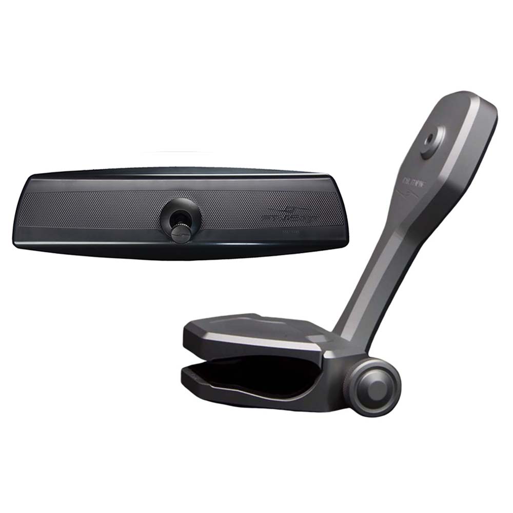 PTM Edge Mirror/Bracket Kit w/VR-140 PRO Mirror ZXR-361 (Titanium Grey) [P12848-2361TEBGR] - Houseboatparts.com