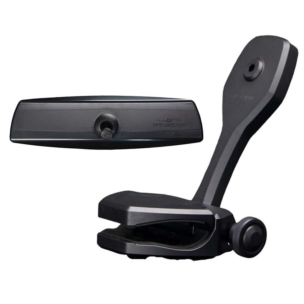 PTM Edge Mirror/Bracket Kit w/VR-140 PRO Mirror ZXR-361 (Black) [P12848-2361TEBBK] - Houseboatparts.com