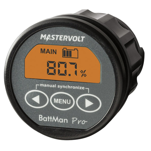 Mastervolt BattMan Pro Battery Monitor - 12/24V [70405070] - Houseboatparts.com