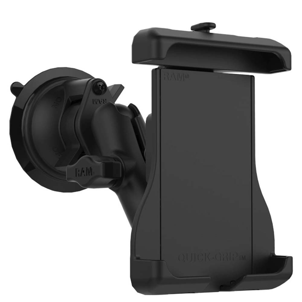 RAM Mount RAM Quick-Grip Suction Cup Mount f/Apple MagSafe Compatible Phones [RAM-B-166-UN15WU] - Houseboatparts.com