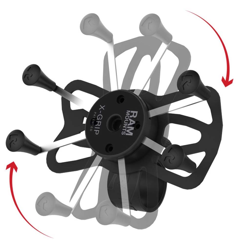 RAM Mount RAM X-Grip Large Phone Mount w/RAM Tough-Strap Handlebar Base [RAP-460-UN10U] - Houseboatparts.com