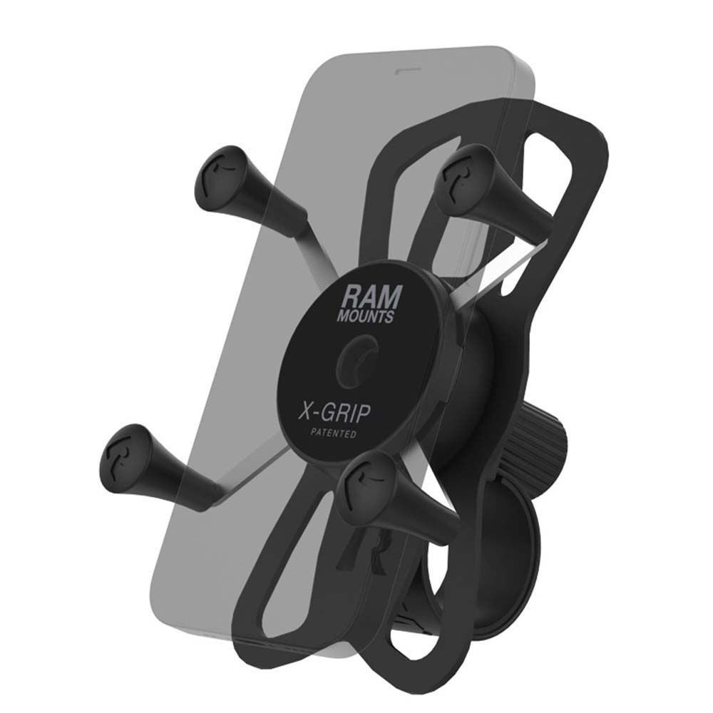 RAM Mount RAM X-Grip Phone Mount w/RAM Tough-Strap Handlebar Base [RAP-460-UN7U] - Houseboatparts.com