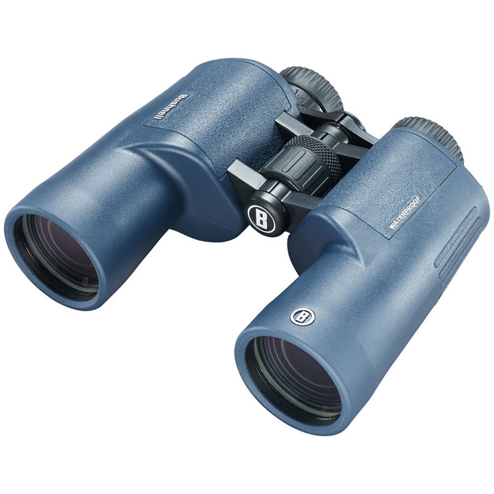 Bushnell 7x50mm H2O Binocular - Dark Blue Porro WP/FP Twist Up Eyecups [157050R] - Houseboatparts.com