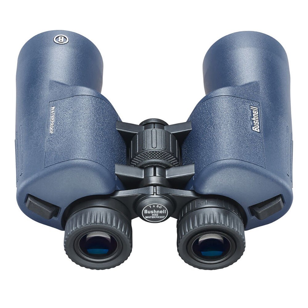 Bushnell 7x50mm H2O Binocular - Dark Blue Porro WP/FP Twist Up Eyecups [157050R] - Houseboatparts.com