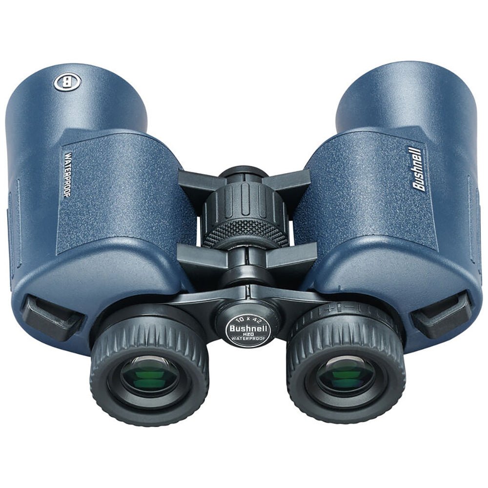 Bushnell 12x42mm H2O Binocular - Dark Blue Porro WP/FP Twist Up Eyecups [134212R] - Houseboatparts.com