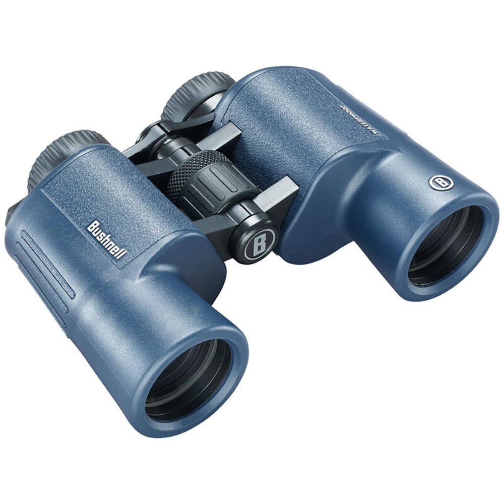 Bushnell 12x42mm H2O Binocular - Dark Blue Porro WP/FP Twist Up Eyecups [134212R] - Houseboatparts.com