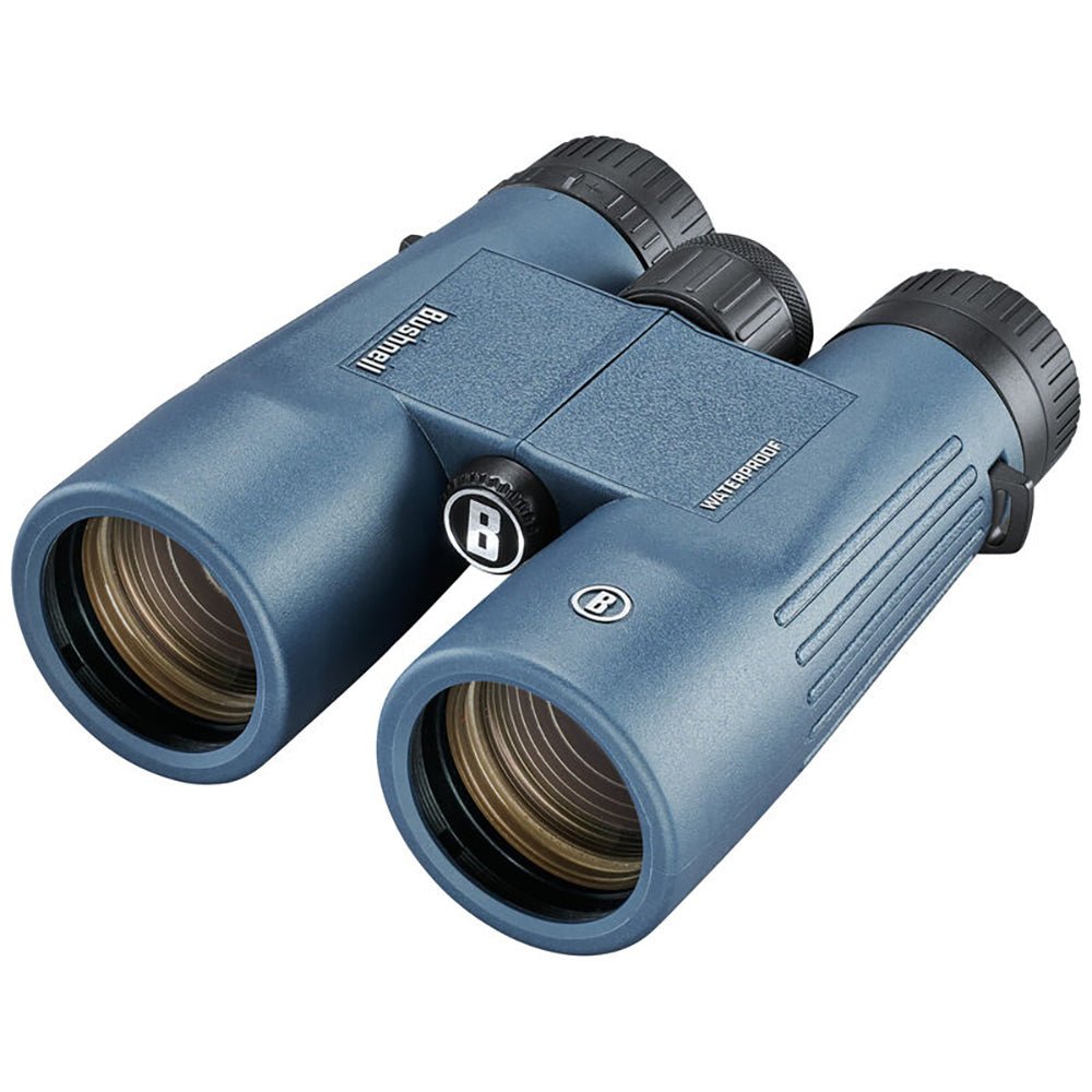 Bushnell 10x42mm H2O Binocular - Dark Blue Roof WP/FP Twist Up Eyecups [150142R] - Houseboatparts.com