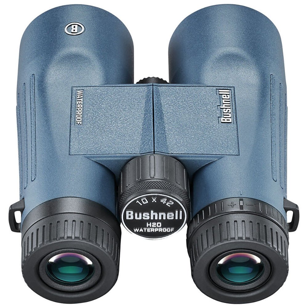 Bushnell 10x42mm H2O Binocular - Dark Blue Roof WP/FP Twist Up Eyecups [150142R] - Houseboatparts.com