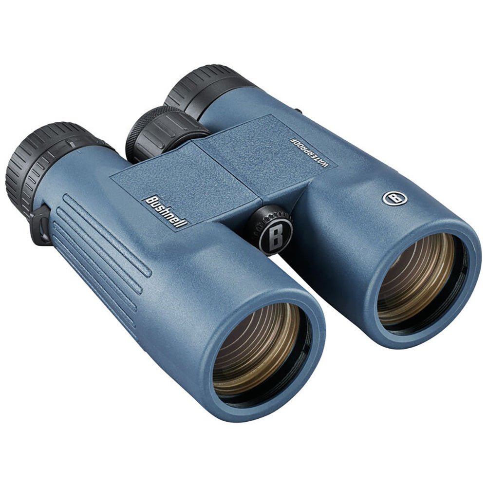 Bushnell 10x42mm H2O Binocular - Dark Blue Roof WP/FP Twist Up Eyecups [150142R] - Houseboatparts.com