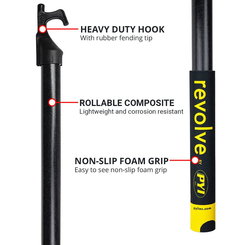 Revolve Rollable Boat Hook - 75" [03-REV-BH] - Houseboatparts.com