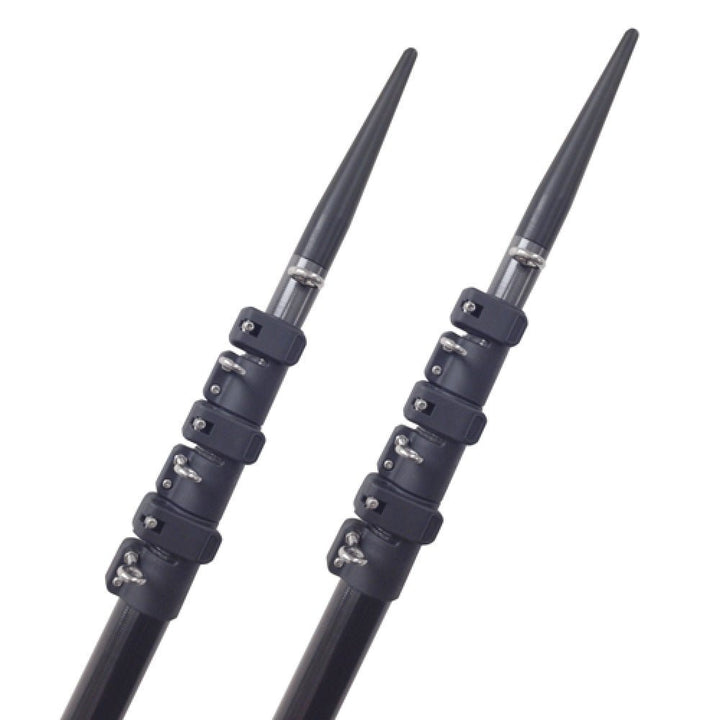 Lees 18 Telescoping Carbon Fiber Outrigger Poles f/Sidewinder Mount [CT3918] - Houseboatparts.com