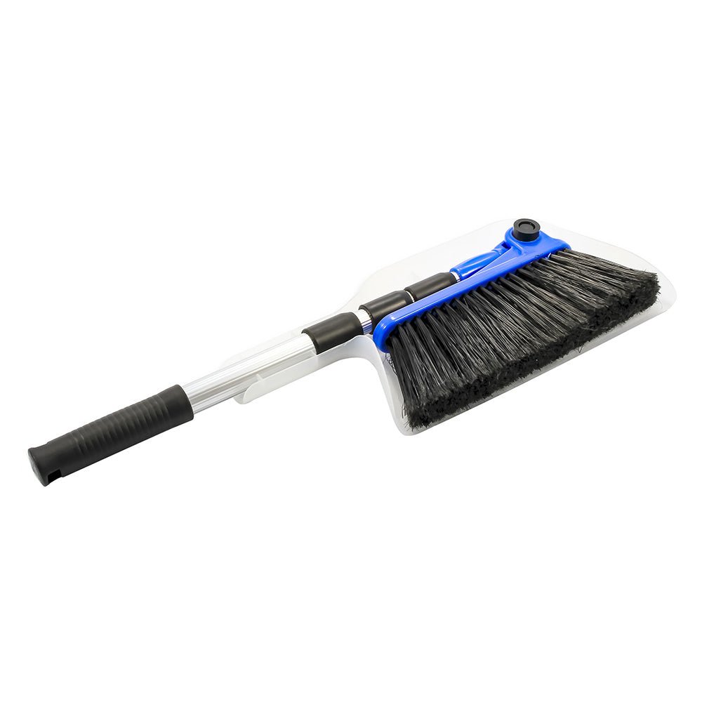 Camco RV Broom Dustpan - Bilingual [43623] - Houseboatparts.com