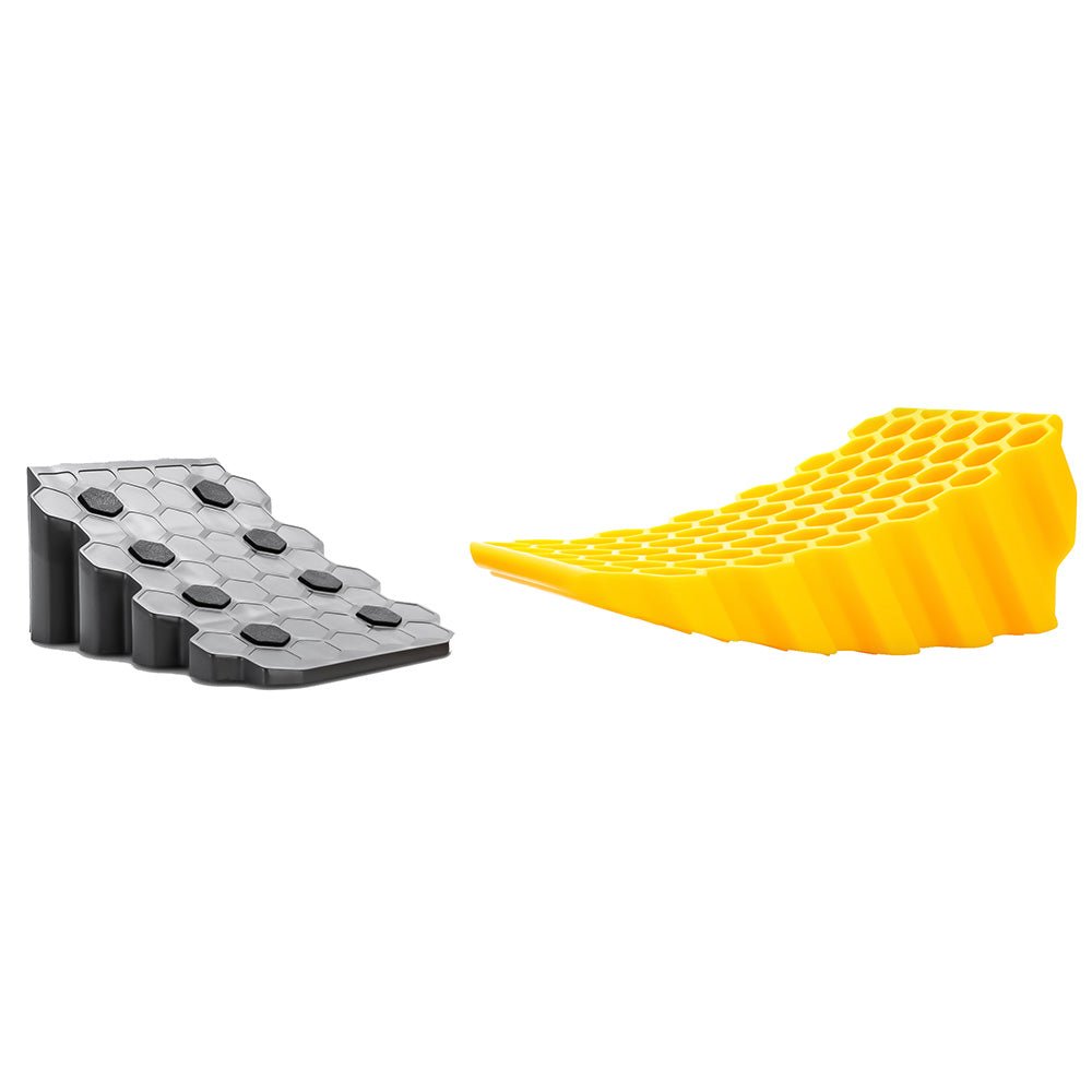 Camco Curved Leveler Wheel Chock [44423] - Houseboatparts.com