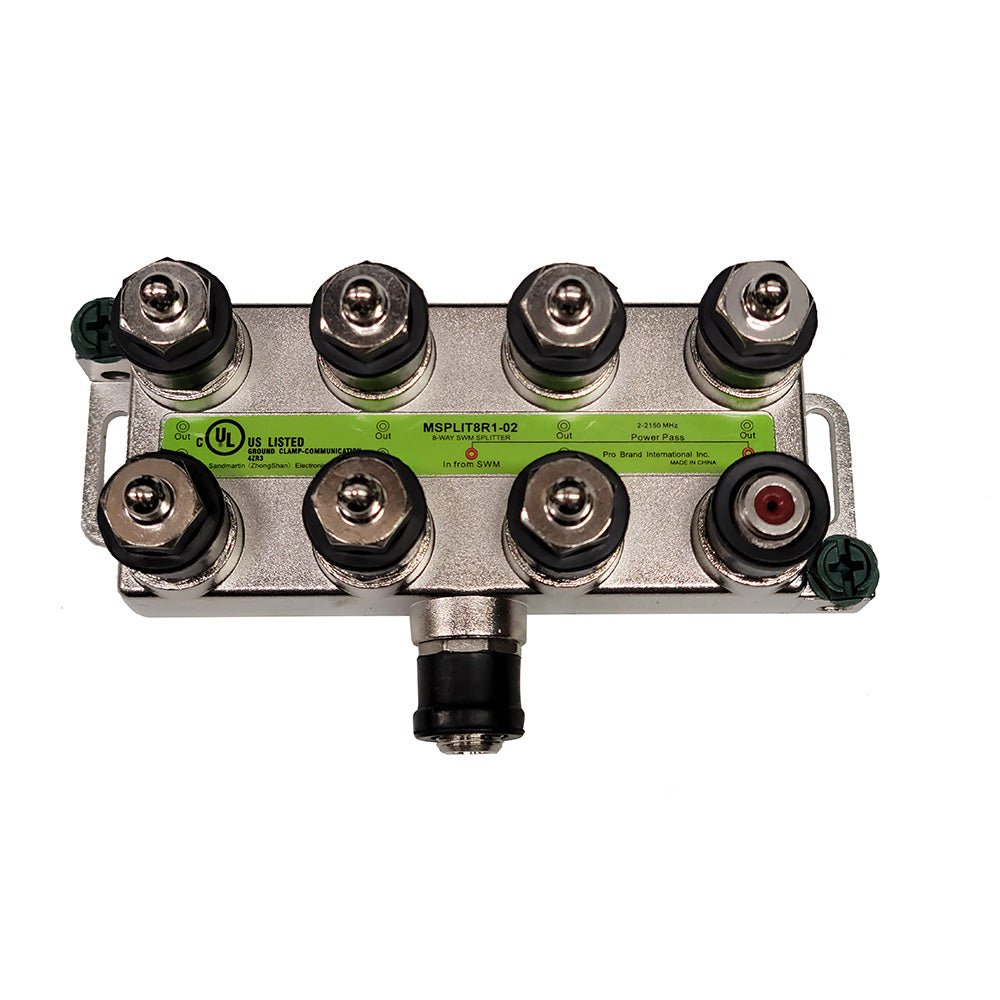 KVH SWM 8 Way Splitter [19-0618] - Houseboatparts.com