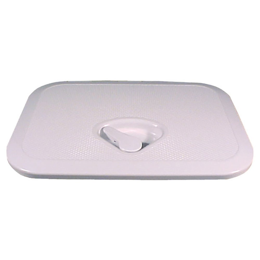 Beckson 11" x 15" Flush Hatch White - ASA Material - Acrylonitrile Styrene Acrylate [HT1115AW] - Houseboatparts.com