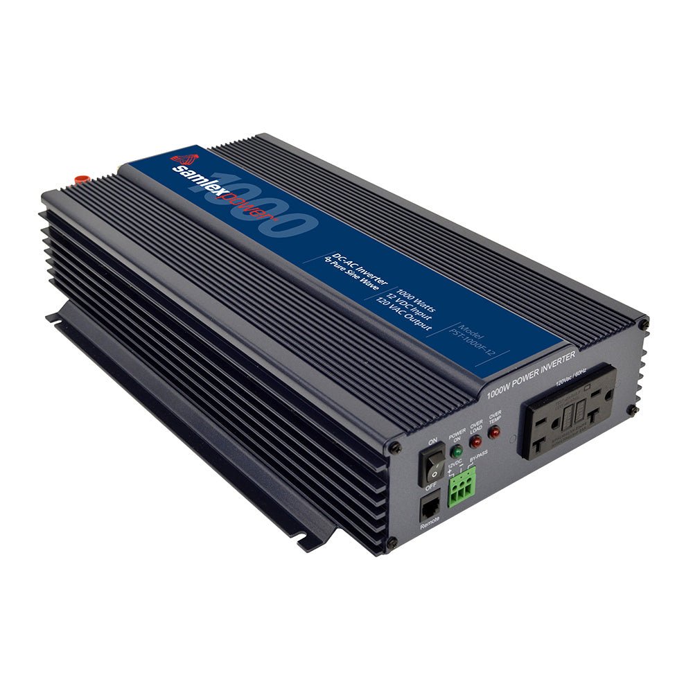Samlex PST-1000F-12 1000W Pure Sine Wave Inverter - 12V Input 120VAC Output [PST-1000F-12] - Houseboatparts.com