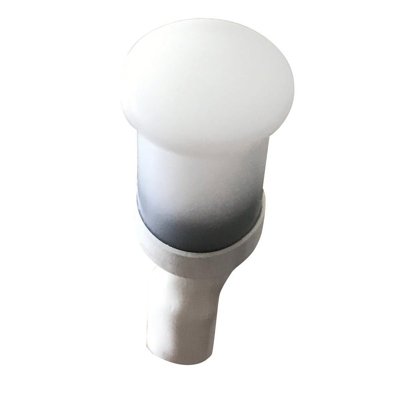 Shadow-Caster Round Accent Light RGB Diffused White Polymer Housing [SCM-RAL-RGB-0.4-PW] - Houseboatparts.com