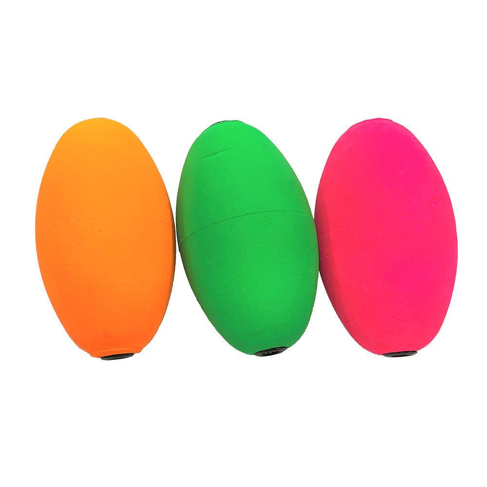 Tigress Oval Kite Floats - Multi - Color *3 - Pack [88961] - Houseboatparts.com