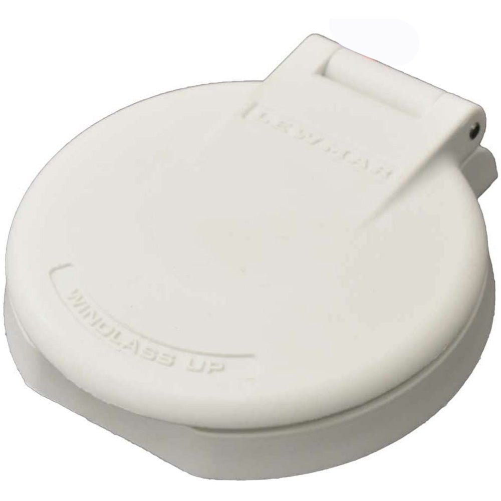 Lewmar Deck Foot Switch - Windlass Up - White Plastic [68000917] - Houseboatparts.com