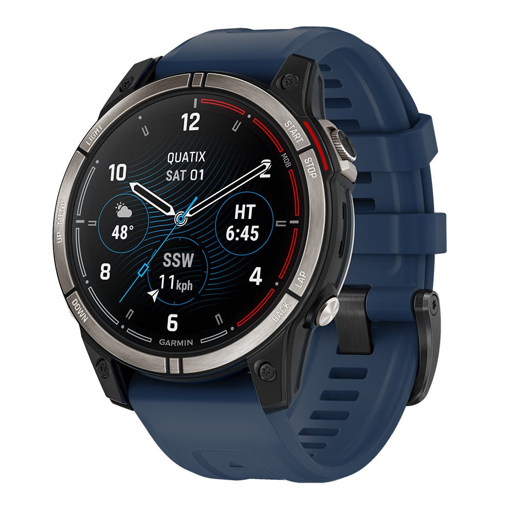 Garmin quatix 7 - Sapphire Edition Marine GPS Smartwatch w/AMOLED Display [010-02582-60] - Houseboatparts.com
