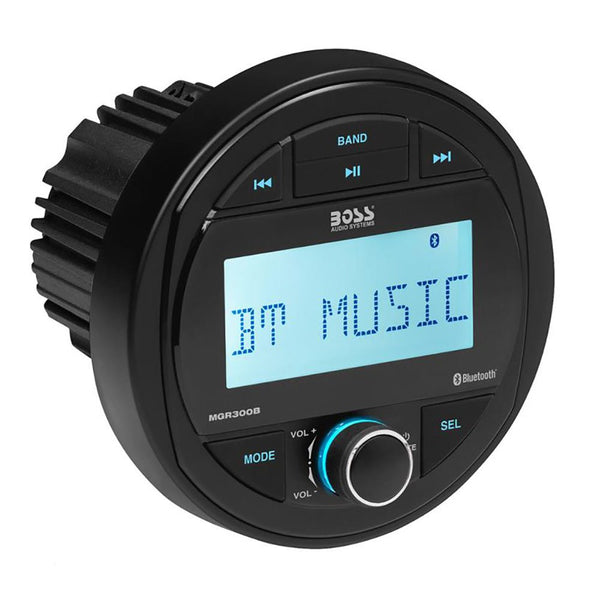 Boss Audio MGR300B Marine Stereo w/AM/FM/BT/USB [MGR300B] - Houseboatparts.com