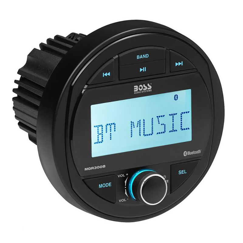 Boss Audio MGR300B Marine Stereo w/AM/FM/BT/USB [MGR300B] - Houseboatparts.com