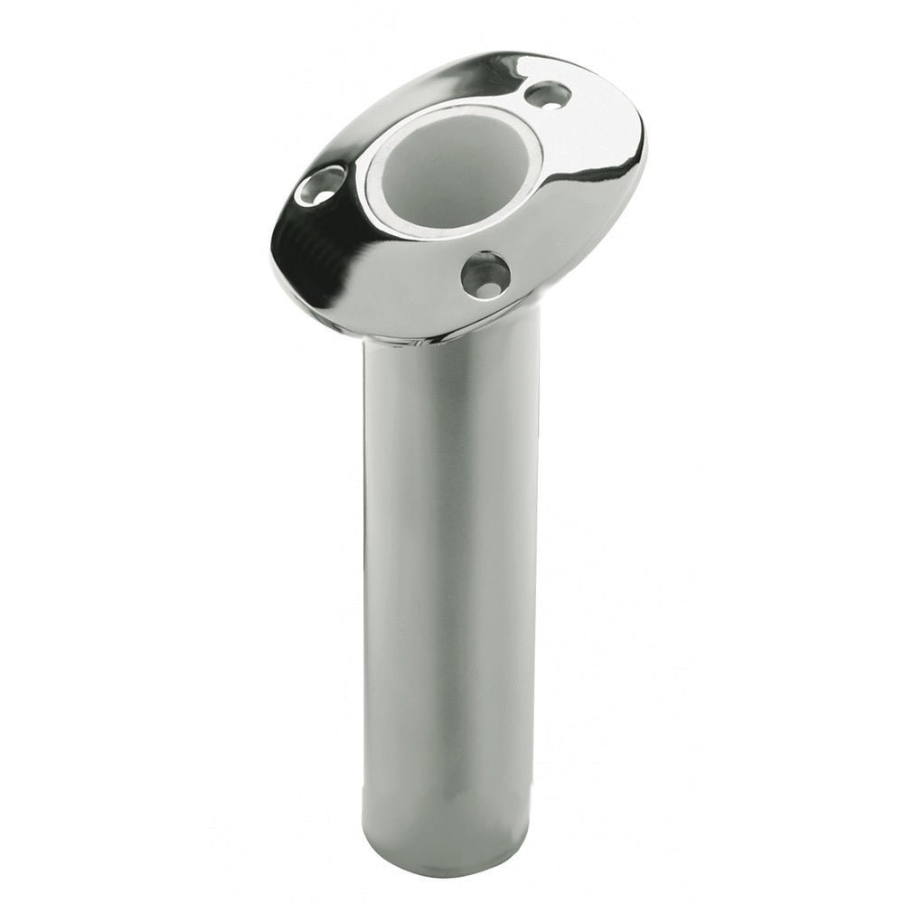 C.E. Smith 536810C - Flush Mount Rod Holder - 15 Degree - Cast - 10.5" Deep [536810C] - Houseboatparts.com