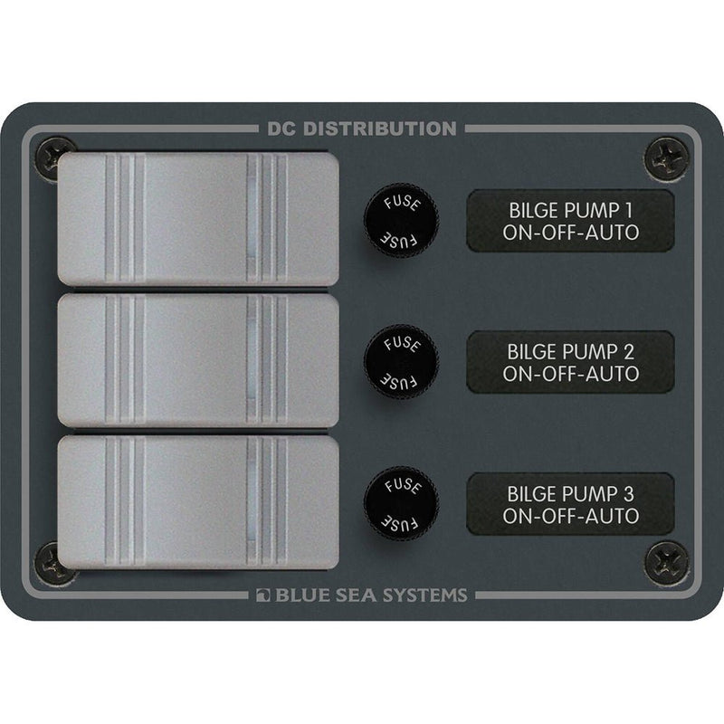 Blue Sea 8665 Contura 3 Bilge Pump Control Panel [8665] - Houseboatparts.com