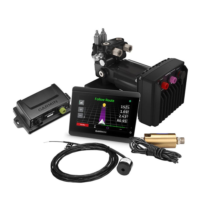 Garmin Reactor 40 Hydraulic Corepack with SmartPump v2 GHC 50 Autopilot Instrument Pack [010-02794-01] - Houseboatparts.com
