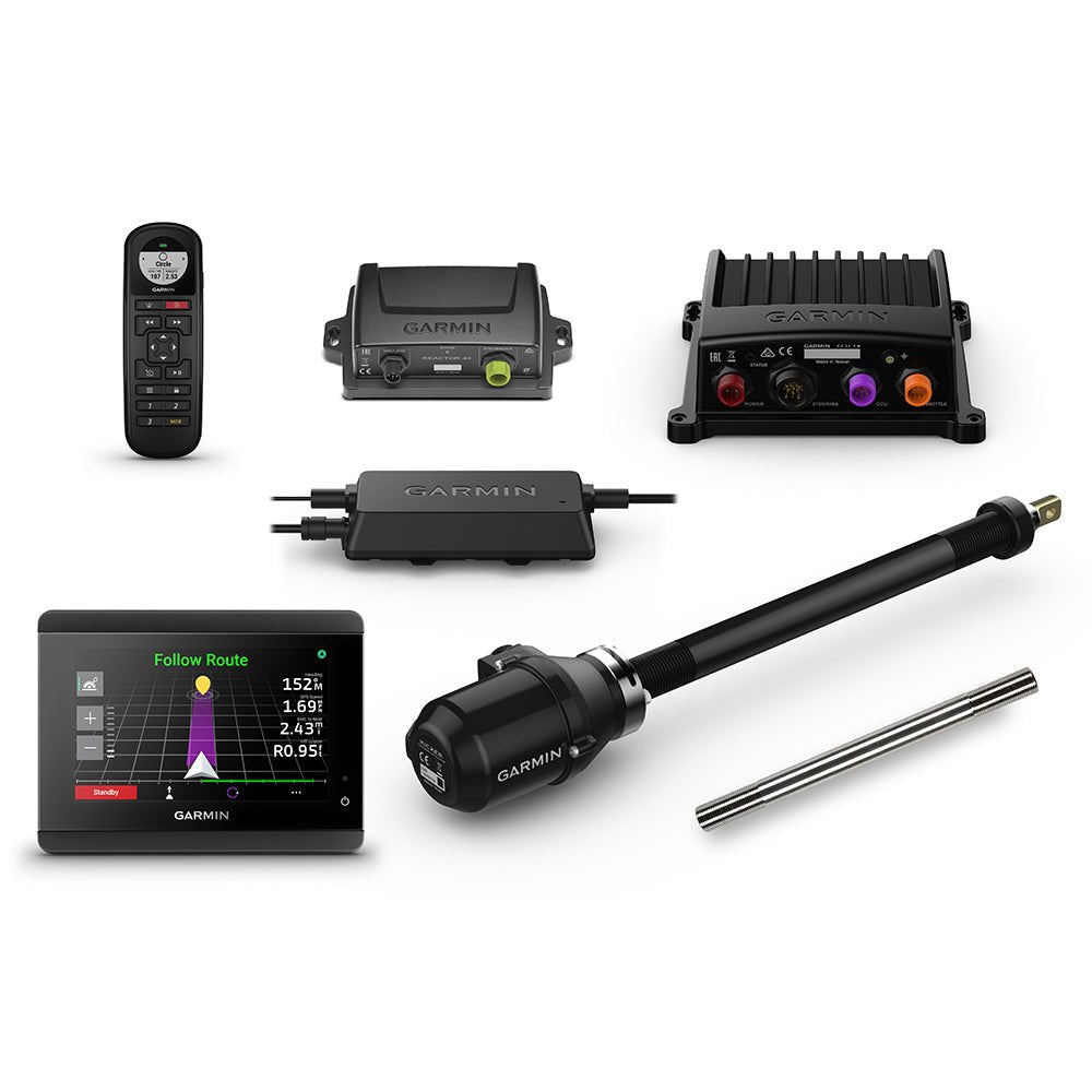 Garmin Reactor 40 Kicker Autopilot w/GHC 50 Stainless Steel Tilt Tube [010-02794-10] - Houseboatparts.com