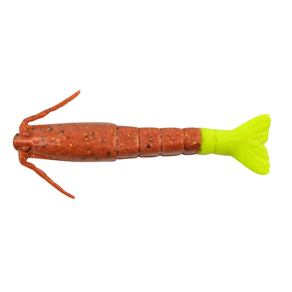 Berkley Gulp! Saltwater Shrimp - 3" - New Penny/Chartreuse [1240005] - Houseboatparts.com