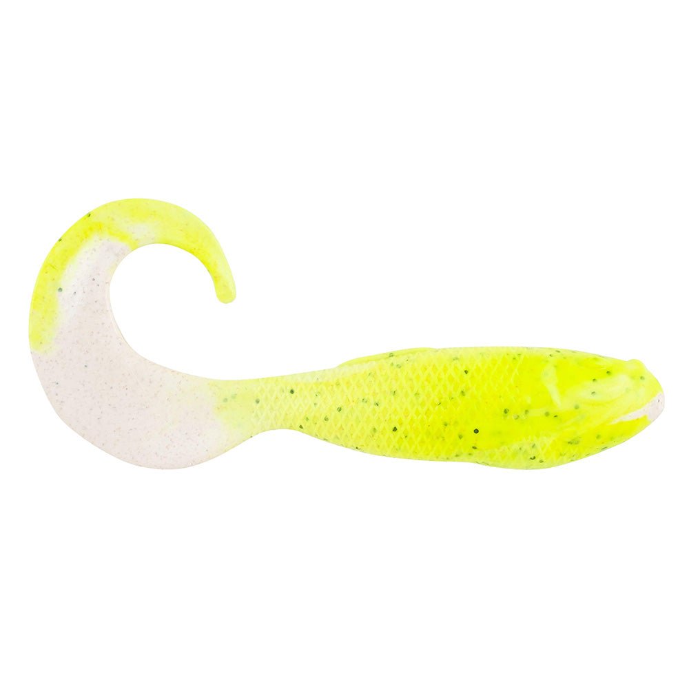 Berkley Gulp! Saltwater Swimming Mullet - 4" - Chartreuse Pepper Neon [1509663] - Houseboatparts.com