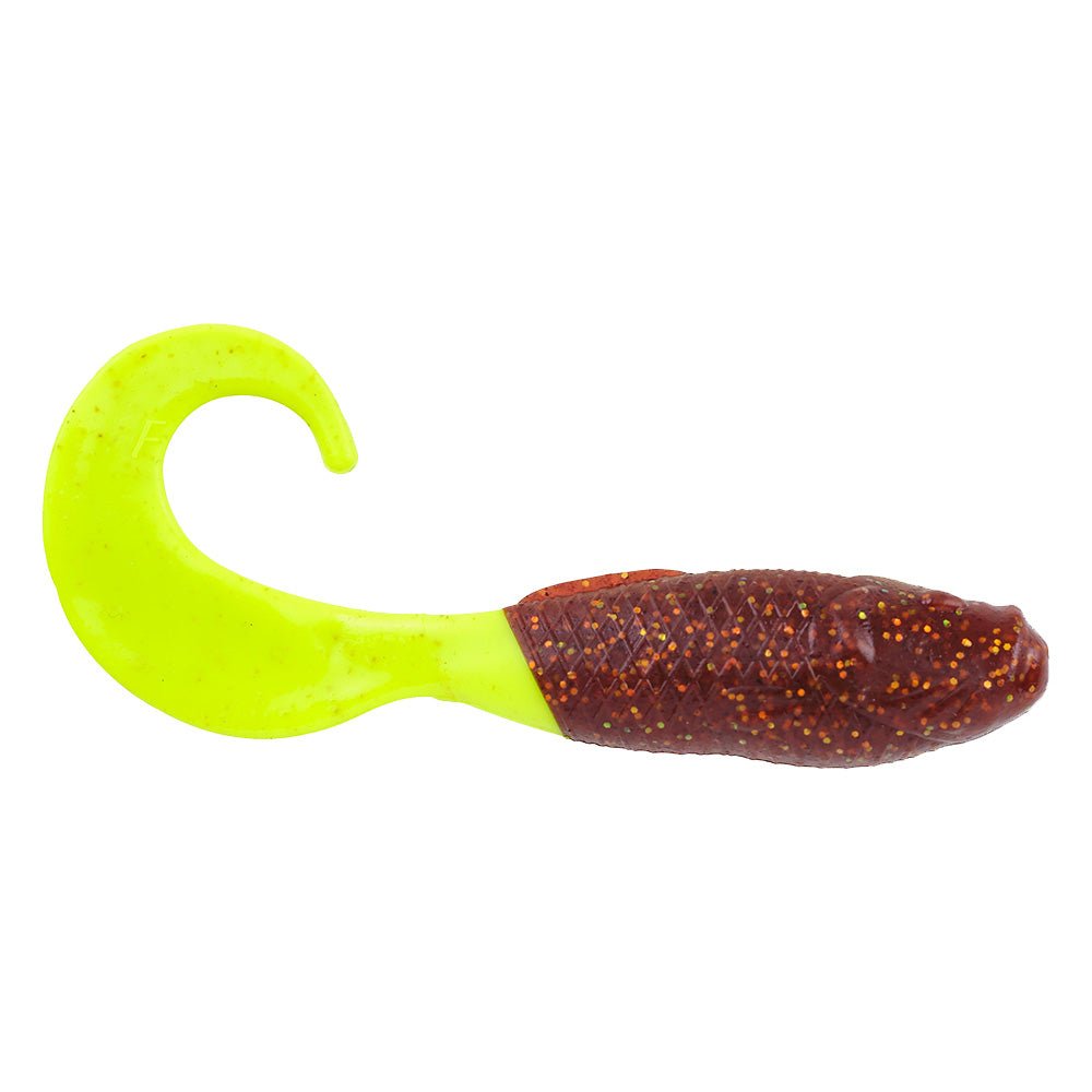 Berkley Gulp! Saltwater Swimming Mullet - 4" - Root Beer Gold/Chartreuse [1519937] - Houseboatparts.com