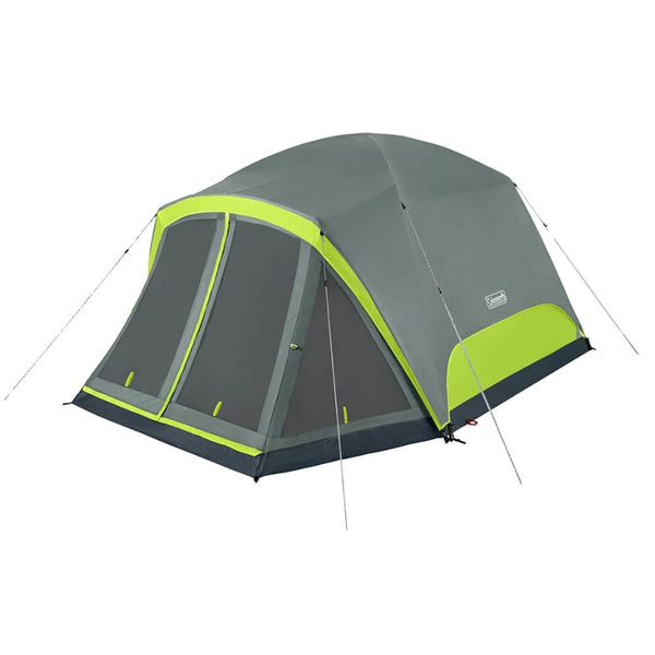 Coleman Skydome 6-Person Camping Tent w/Screen Room - Rock Grey [2000037522] - Houseboatparts.com