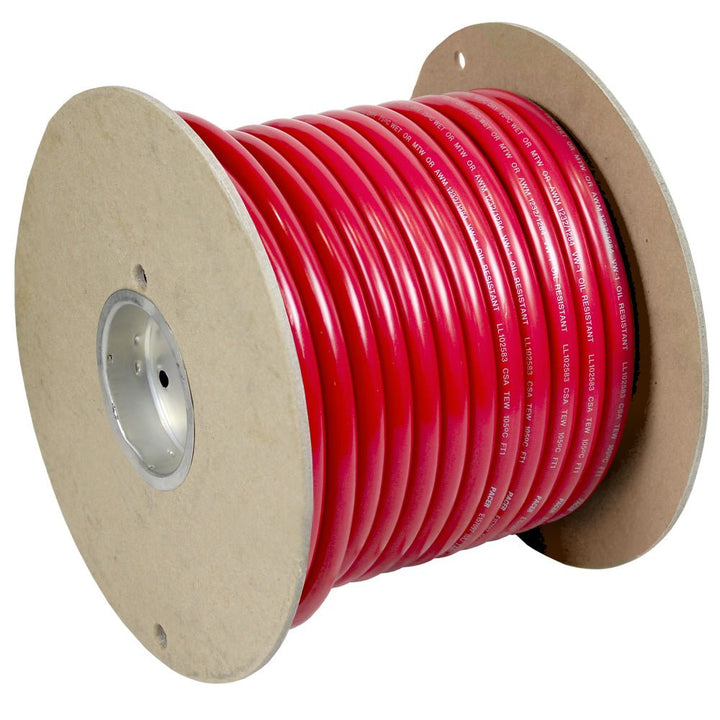 Pacer Red 6 AWG Battery Cable - 100 [WUL6RD-100] - Houseboatparts.com