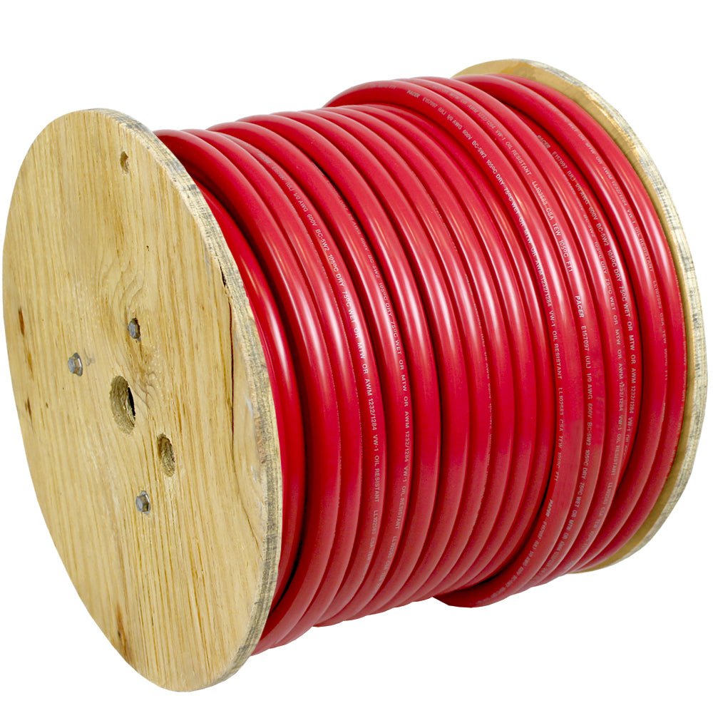 Pacer Red 6 AWG Battery Cable - 250 [WUL6RD-250] - Houseboatparts.com