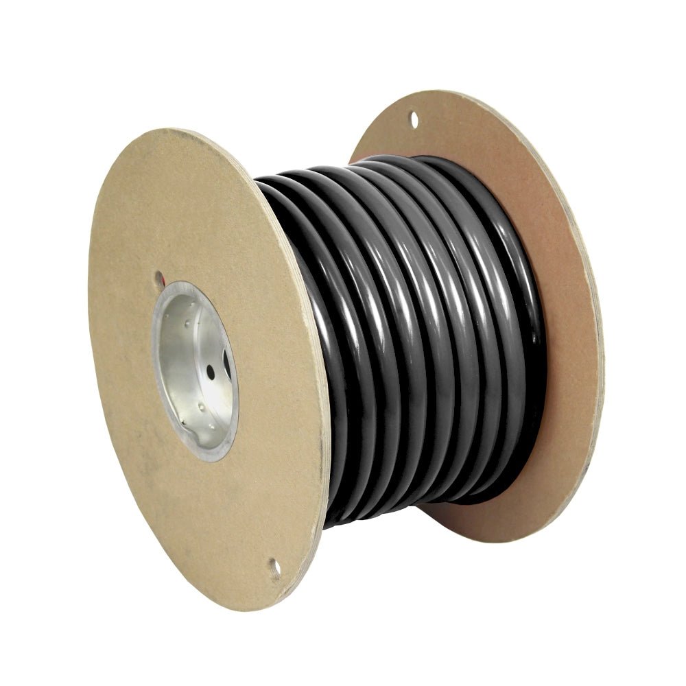 Pacer Black 2/0 AWG Battery Cable - 50 [WUL2/0BK-50] - Houseboatparts.com