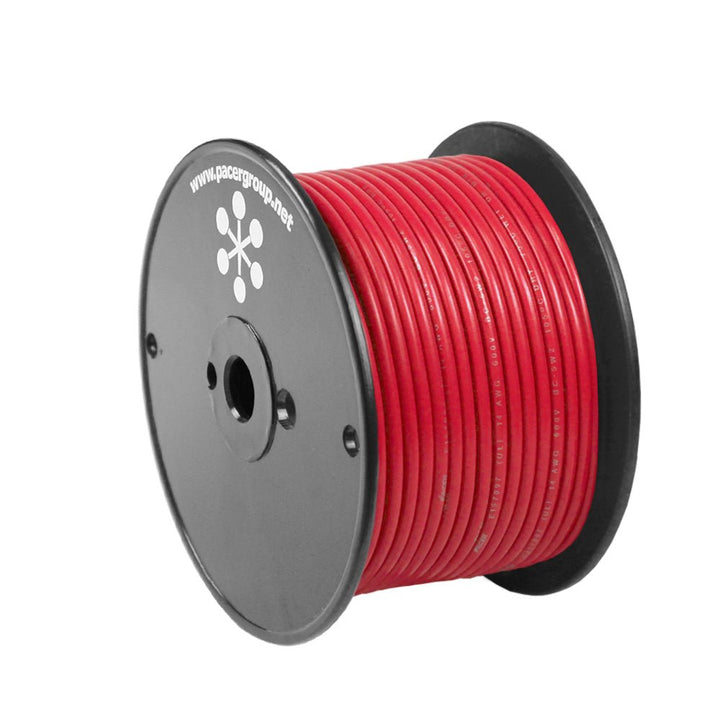 Pacer Red 18 AWG Primary Wire - 100 [WUL18RD-100] - Houseboatparts.com
