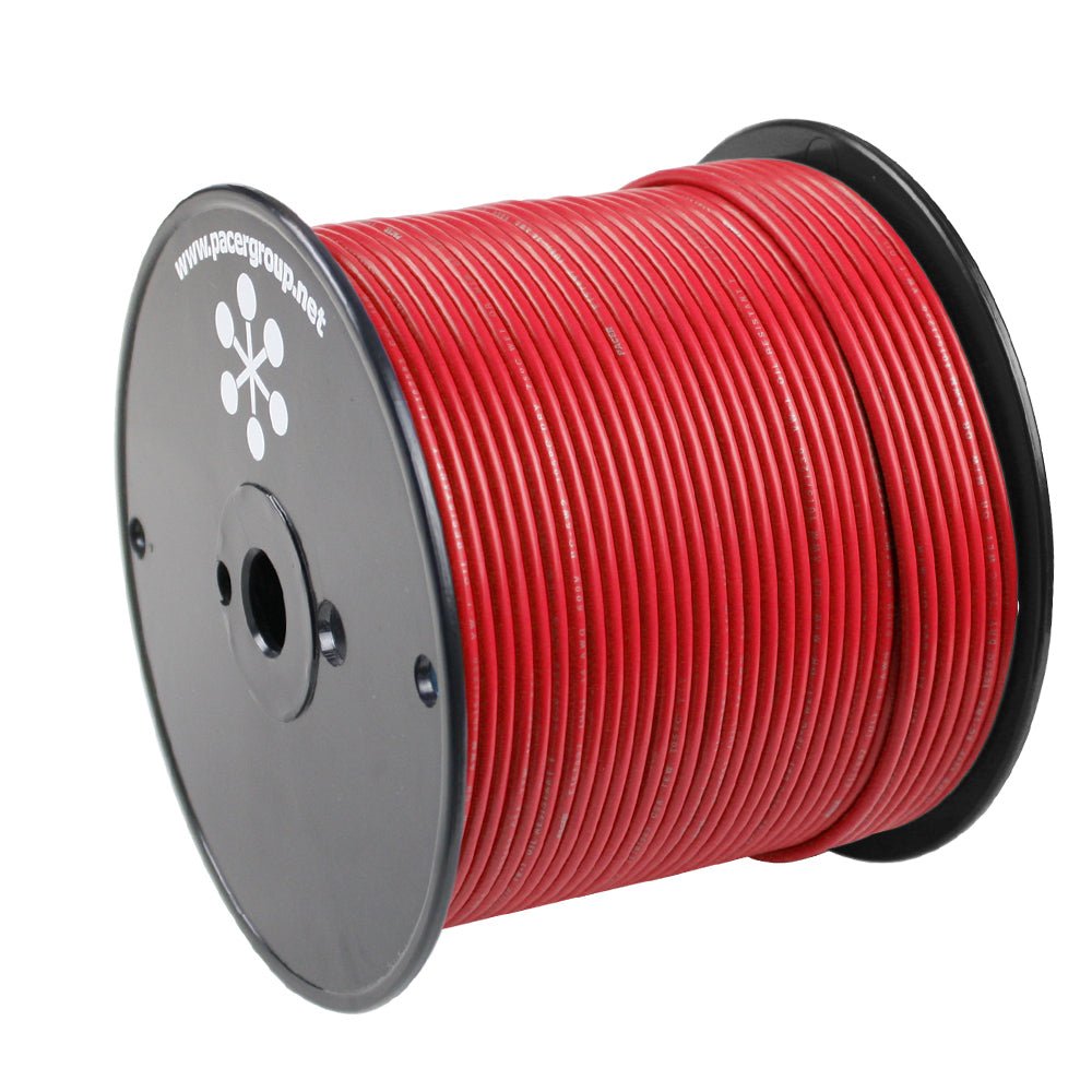 Pacer Red 18 AWG Primary Wire - 500 [WUL18RD-500] - Houseboatparts.com