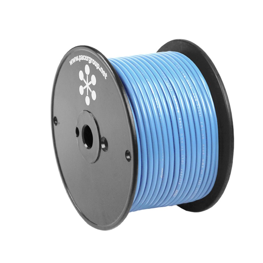 Pacer Light Blue 16 AWG Primary Wire - 100 [WUL16LB-100] - Houseboatparts.com