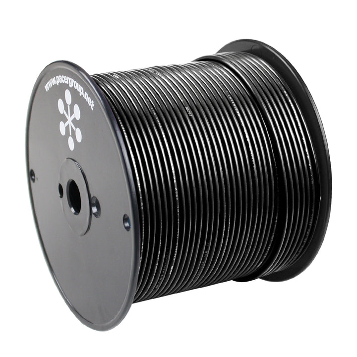 Pacer Black 16 AWG Primary Wire - 500  [WUL16BK-500]