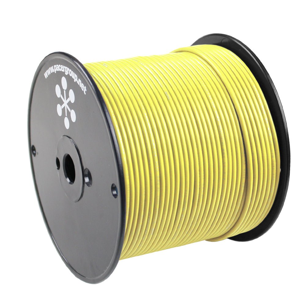 Pacer Yellow 14 AWG Primary Wire - 500 [WUL14YL-500] - Houseboatparts.com