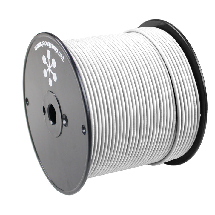 Pacer White 14 AWG Primary Wire - 500  [WUL14WH-500]