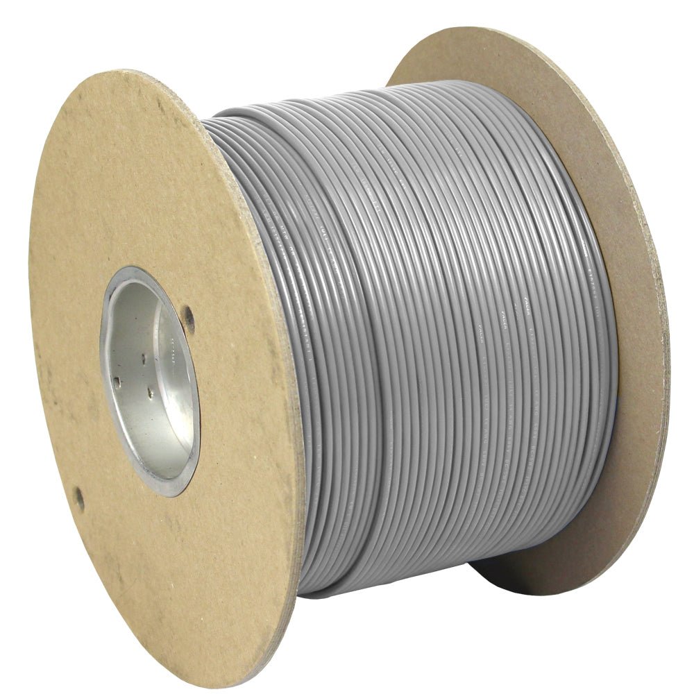 Pacer Grey 14 AWG Primary Wire - 1,000 [WUL14GY-1000] - Houseboatparts.com